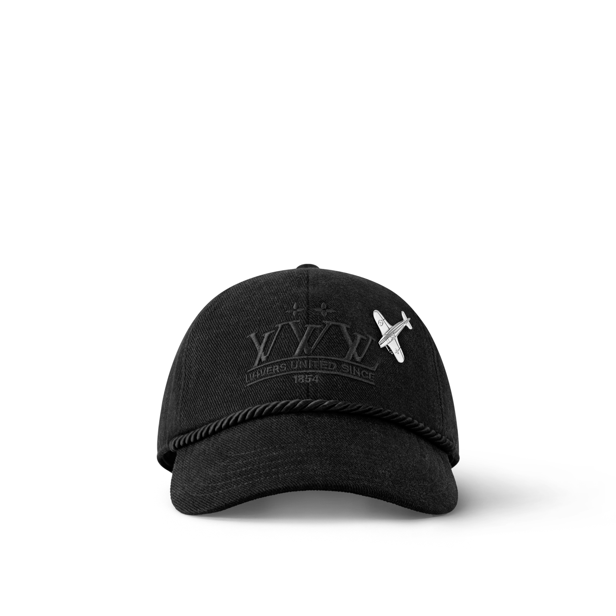 LOUIS VUITTON キャップ・LV リーグ ブラック Louis Vuitton ブラック キャップ Louis Vuitton 黒キャップ LVロゴ